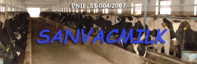 SANVACMILK: PNII 51-004/2007; USAMV IASI
